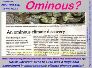 An omnious climate discovery