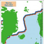 Sea Ice April 1917 -end of month-