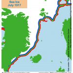 Sea Ice July 1917 - end of month -