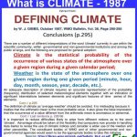 Defining Climate